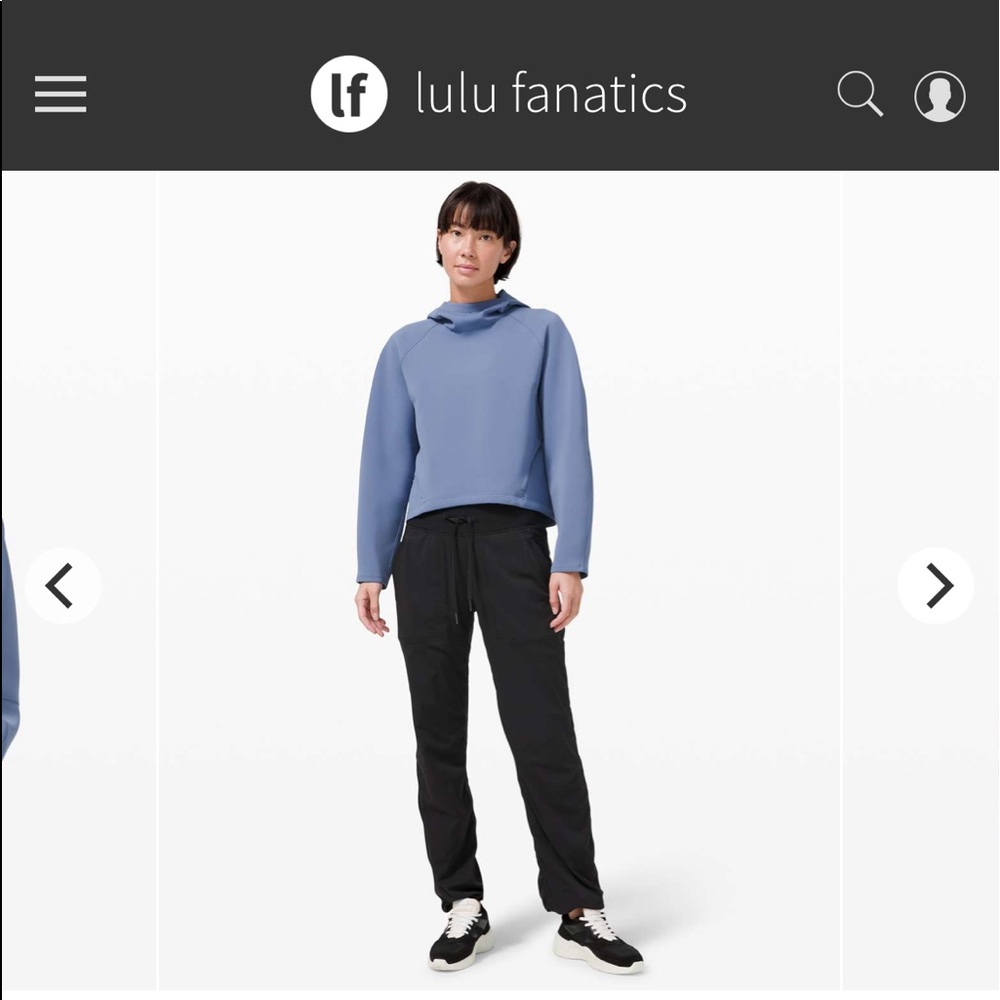 Lululemon AirWrap hoodie — flawless condition
